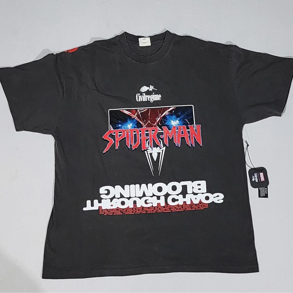 Civil Regime x Spider Man Collab
